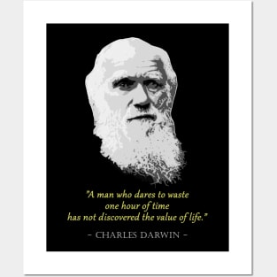 Charles Darwin Quote Posters and Art